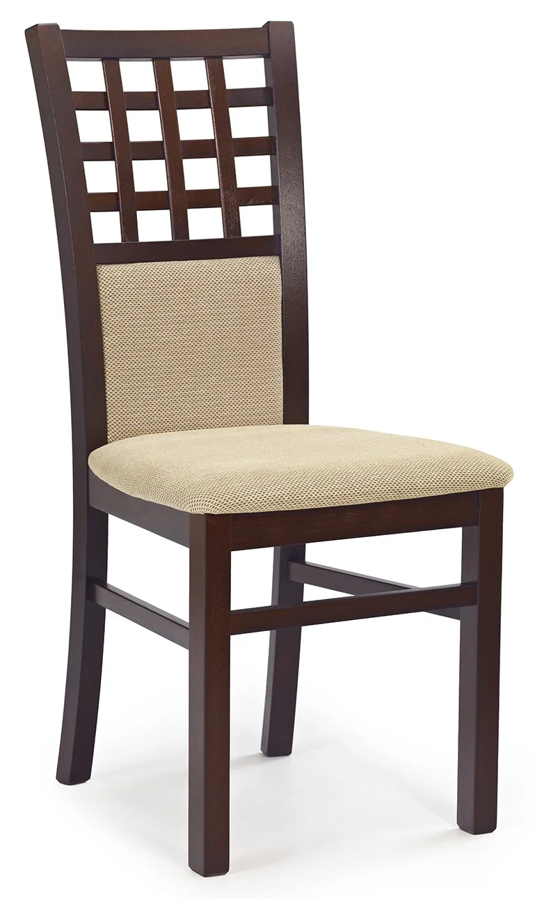 Krzesło drewniane GERARD 3 ciemny orzech