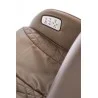Fotel wypoczynkowy DOPIO (masaż) brąz + beż