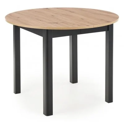 Stół rozkładany RINGO dąb artisan + czarny