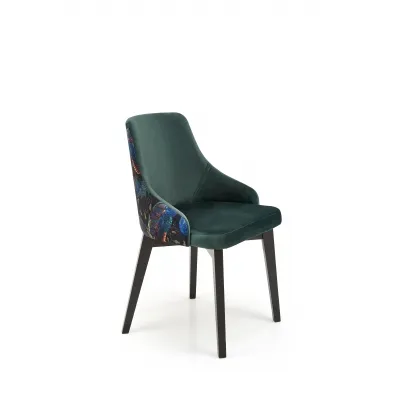 ENDO krzesło czarny / tap: BLUVEL 78 (c. zielony) (1p1szt)